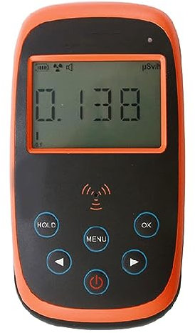 JITEM Geiger Counters Professioneller Strahlungsdetektor, High-Range-Hand-Geigerzähler, Alpha, Beta, Gamma, Röntgenstrahlen, radioaktives hochpräzises Strahlungsdetektionsinstrument, MR-50
