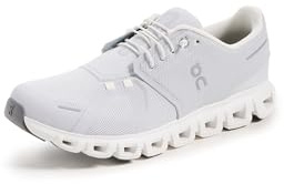 On Men's Cloud 6 Sneakers, Glacier | White, 10 Medium US