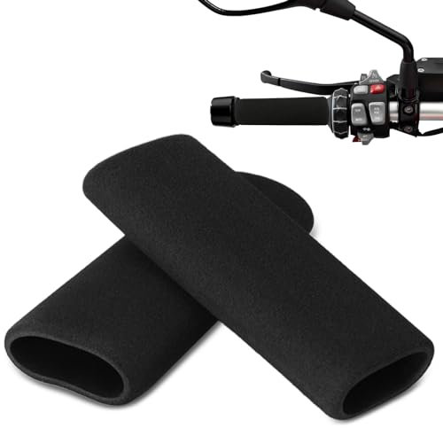 ertlutw Griffüberzieher Komfort, Motorrad Lenkergriffe Schaumstoffgriffe, Schaum Griffe, Griffüberzug Anti Vibration Bequem Lenker Abdeckung Grip Puppies Motorrad 31mm-37mm