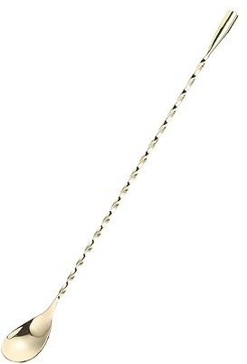 Alipis Cuchara Larga De Acero Inoxidable Mezclar Cocina Mango Ergonómico Utensilio Multipropósito para Café Postres y Bebidas Apta para Hogar y Hotel