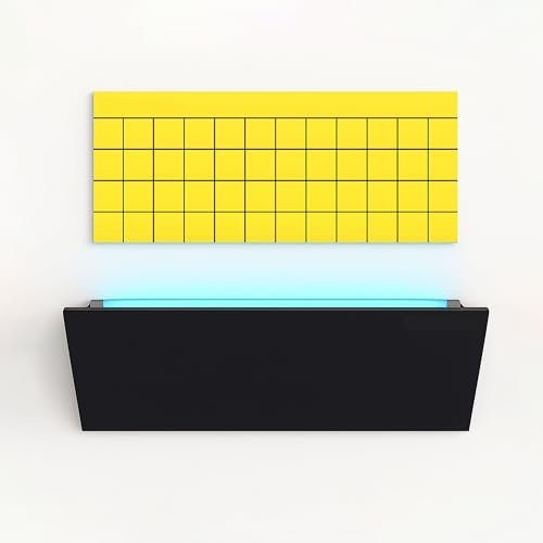 Novokill UV LED Fliegenfänger Insektenvernichter schwarz – Fliegenfalle mit Klebefläche – geräuschlos, hygienisch – Für Innenräume & Gastronomie bis 60 m² – Fliegen, Fruchtfliegen, Motten, Mücken