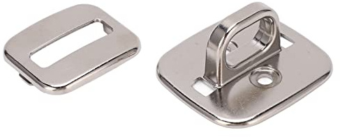 Fockety Piastra Fissa per Blocco Computer con Base di Ancoraggio di Sicurezza Antifurto, Ancoraggio per Montaggio su Scrivania in Lega di Zinco Resistente All'usura, Fornisce Sicurezza per la di