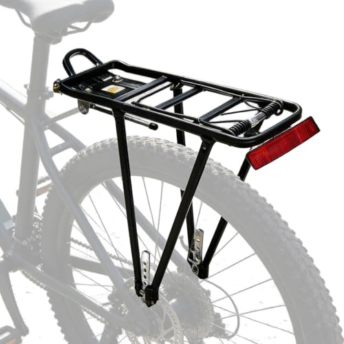 Fahrrad Gepäckträger, Universal Gepäckträger, Einstellbare Gepäckträgers, Fahrradgepäckträger Für Scheibenbremse Für Mountainbike Und Touring Für 26-29 Zoll, 50 Kg Traglast