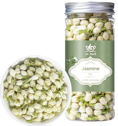 cn herb 30g Jasmine Flower Buds Fragrant Dried Flowers Soaked in Water