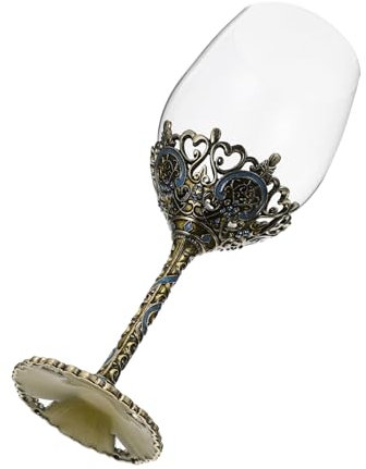 Cabilock Copa De Vino De Cristal Transparente Para Beber Copa De Creativa Para Fiestas Para Uso Diario