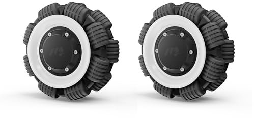 MAMMOTION Ruote Omni, Compatibili Robot Tagliaerba Senza Filo Perimetrale LUBA 2 AWD, LUBA 2 AWD X, LUBA mini AWD