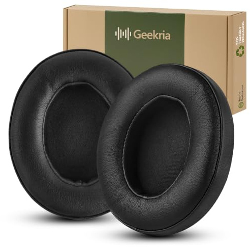 Geekria Replacement Ear Pads Compatible with Beats Studio 3 Wireless (A1914) Headphones Ear Cushions, Repair Parts (Black)