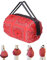 GIMIRO Multifunktionale Faltbare Tasche Reise Duffel Rucksack Handtasche Schultertasche Große Kapazität Einkaufstaschen Sport Fitness Taschen (Red Bohemia)