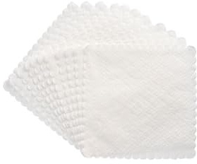 2000 Dessertdeckchen 15 cm x 15 cm weiss