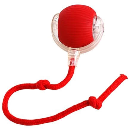 Esncddym Interactive Cat Toy, Moving Cat Toy, Elektriska kattleksaker inomhus Kattleksaker, Interaktiva kattleksaker, kattbollar för lek, liten katt, stor katt, interaktion
