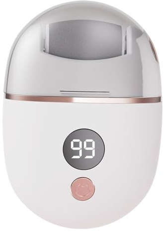 Rasoir électrique pour callosités sur pied : outil de broyage sur pied | Rasoir à cuir rechargeable avec 3 têtes, écran de batterie pour talons secs fissurés, extraction de peau dure