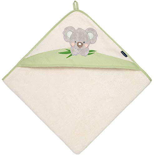 Morgenstern Kinder Kapuzenhandtuch 100x100 Koala grün