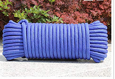 MoonyLI Geflochtene Nylonseile Mehrzweckseil Nylonschnur Nylon Paracord 2 mm / 3 mm / 4 mm / 6 mm / 8 mm / 10 mm geflochtenes Nylonseil
