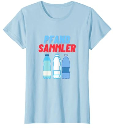 Pfandflaschen Sammler - Spaßartikel T-Shirt