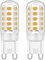 Ugvmn G9 LED Glühbirne 5W Entspricht 28W 30W 40W Halogenlampen, GU9 Led Birne Warmweiß 2700K, G9 Leuchtmittel LED Lampen, 420lm, AC 220-240V, Nicht Dimmbar, Kein Flimmern, 2er Pack