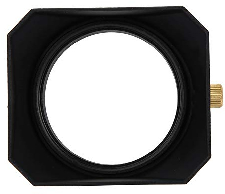 Akozon Paraluce per Fotocamera, Paraluce Quadrato per Fotocamera Paraluce per Fotocamere Mirrorless Filtro Obiettivo per Videocamera Digitale (55 MM)