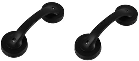 minkissy 2pcs Elderly Safety Handrail Non-Skid Shower Grab Handle for Bathroom Easy Installation