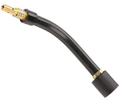 Soplete de Soldadura con Cuello de Cisne de Latón para Binzel 15AK, Resistencia Al Desgaste, Alta Temperatura, Larga Vida útil, Aplicable con Soplete de Soldadura Binzel 15AK