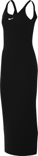 Nike Donna W NS CHLL Knt MRIB T Drs Abito, Nero (Vela), S