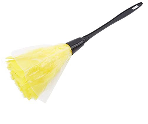 Plumeau sur un bâton, Royal Duster, plumeau, ensemble plumeau à plumes multicolores, brosse à poussière antistatique, manche en plastique noir, plumeaux for ordinateur, fenêtre, outils de nettoyage de