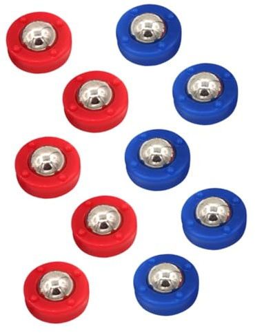 Juego de Tejo de Mesa Mini para Niños, 10 Piezas de Plástico y Acero