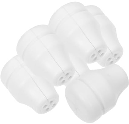 ERINGOGO 6pcs Wooden Four-hole Window Blind Cord Knobs Pull Cord Hanging Drops Replacement Pull Knob for Roman Shades and Venetian Blinds Home Decor Accessory
