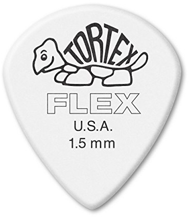 JIM DUNLOP Plektrum Tortex Flex Jazz III XL 1,50mm 12 Stück
