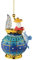 Alessi MJ16 12 Il vecchio E Il Mare Dekokugel, Porzellan, Einfarbig