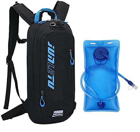 Clape Ultraleichter Laufrucksack Trinkrucksack mit Trinkblase Fahrrad Rucksäcke Radsport Hydration Rucksack mit 2L Wasserblase Wasserrucksack