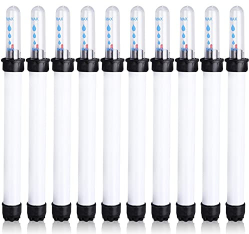 Guador 10 Pezzi Misuratore di umidità del Suolo, indicatore del Livello dell'Acqua della pianta da 20 cm Misuratore Indicatore del Livello dell'Acqua Misuratore dell'umidità del Suolo per Piante