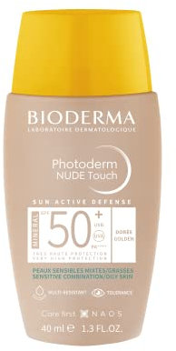 Photoderm Nude Sun Protection SPF50 + Gold Farbe 40 ml