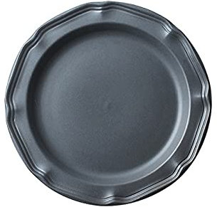 RTHGTFCP Assiette Plaque de Tarte en céramique Mat, Assiettes Rondes, for la Tarte, Le Steak, la Pizza, Le Restaurant des pâtes Servant des plaques de dîner