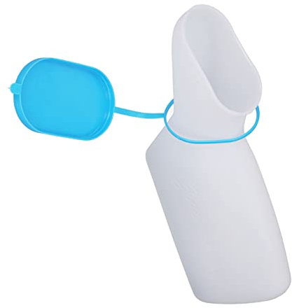 Cryfokt Patienten-Urinal, Tragbare PIPI-Flasche mit Großem Fassungsvermögen für Frauen auf Reisen (1000 ml weiblich)