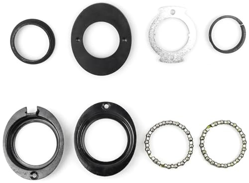 MenYiYDS 8 PCS BEARING HOUSING, SWIVEL STEERING BALL SET MADE OF STEEL WITH BALL BEARINGS, BICYCLE BALL BEARING HEADSET BALL RING FRONT WHEEL CAGE BALL BEARING, COMPATIBLE WITH XIAOMI M365 SCOOTER