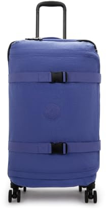 Kipling Spontaneous M Bagage à roulettes de Taille Moyenne, Upright, Ocean Blue (Bleu)