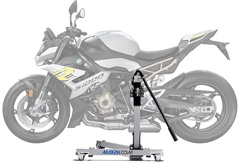 MAX2H Zentralständer für BMW S 1000 R (Euro 5 | 2021–) – grau – Profi Reifenmontage Motorrad