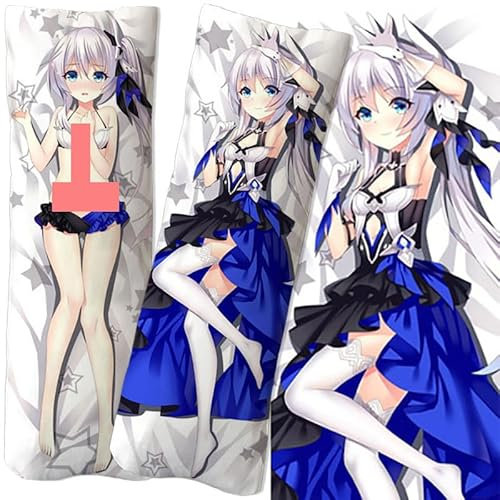 JNLIFT Anime Kissenbezug für Houkai,Anime Pillowcase Hochwertiges Full-Body Umarmungskissen Bezug,Body Kissenbezug Seitenschläferkissen Bezug,Peachskin-40x120CM