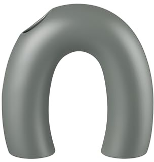 blomus Vase KAGETSU | Farbe Agave Green | Blumenvase aus Keramik in Grün | Größe M | 5,5T x 18B x 18H cm | runde Dekovase für Blumen