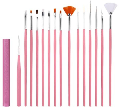 1 Morceau De Tige Magnétique Et Stylo Manucure De 15 Pièces, Accessoires Artistiques De Manucure De Bricolage, Outils De Soins Des Ongles, Stylo Manucure Multifonction.