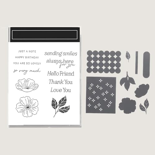 2026 Neues Klar Stempel Und Metall Schneiden Sterben Set, Für Ostern und Valentinstag DIY Scrapbooking Handwerk Allerheiligen Geburtstag Grußkarte Feiertage (5895-stempel und Stanzformen Set)