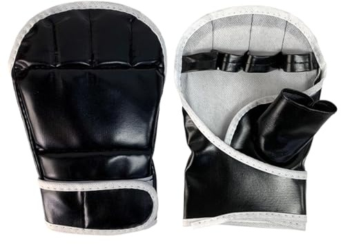 Halvfinger Sparring Handskar, Halv Finger Sparring Handskar Halvfinger