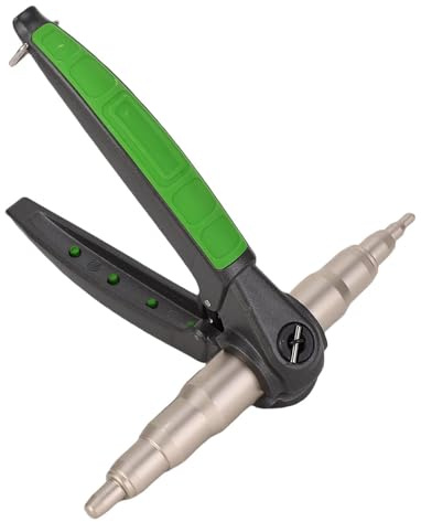 TIKATARER Espansore per Tubi in Rame, Espansore per Tubi Manuale Multifunzionale a Doppia Testa Portatile con Design Ergonomico e Ottone Rotante, Ideale per Sistemi di Refrigerazione in Rame