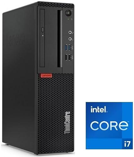 Lenovo ThinkCentre M725s PC Business Office Multimedia Computer mit 3 Jahren Garantie! - AMD Ryzen5 2400GE, 8 Threads, 3.8 GHz - Vega 11-16 GB DDR4-500 GB - USB3 - Windows 11 Prof. - #8491