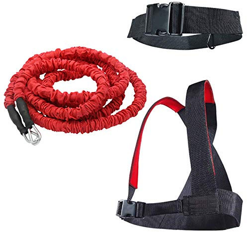 YNXing Resistance Bands Widerstandsband Set Acceleration Speed Cord für Widerstandstraining zur Verbesserung von Kraft, Kraft und Beweglichkeit (3m kit)