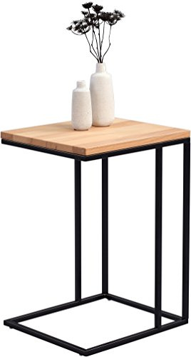 M2 Kollektion Odis Beistelltisch, Holz, Kernbuche Massiv, 38 x 43 x 62 cm