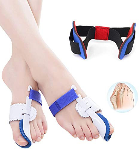 Tutore Alluce Valgo KINDAX Correttore Alluce Valgo Pack di 3 Divaricatori per Alleviare Dolore e Raddrizzare Dita Piedi