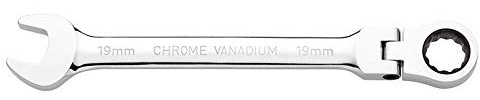 Fervia0690/15 - Llave combinada flexible de carraca (15 mm)