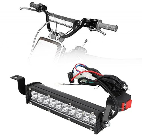 Pit Bike Motorradscheinwerfer LED Scheinwerfer Scheinwerfer für CRF110 TTR110 YZ85 CR125 KX65 RM85 RMZ125 Etc Pit Bike mit 7/8 Zoll Lenker