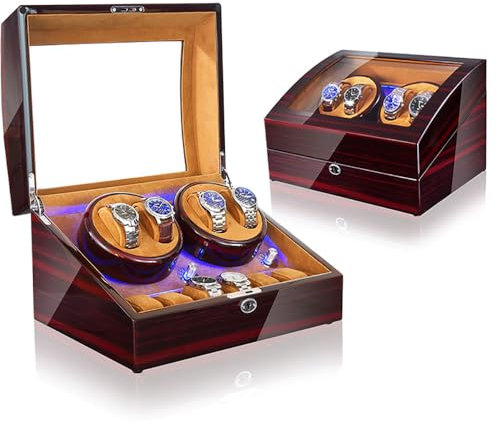 UPIKIT Automatische mechanische Uhr Rocker Uhrenbox Wickelbox Wickelbox Rocker Uhrendreher,I