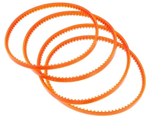FELTECHELECTR Cotton Candy Maker Replacement Belts 4pcs Plastic Bands Cotton Candy DIY Machine Belts Commercial Parts for Supplies